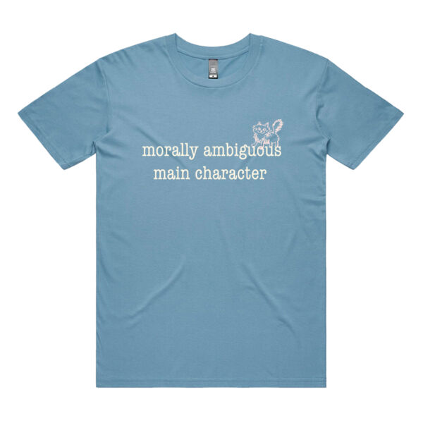 Morally Ambiguous Main Character (cat) Standard Unisex Tee Thumbnail
